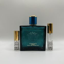 Versace Eros EDP Fragrance Glass Decant Sample Spray Travel Size Vial 10ML Thumbnail
