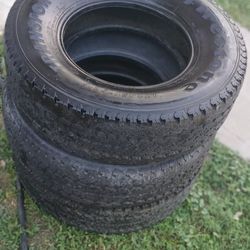 3 Firestone Transforce A/T Load Range E truck Tires