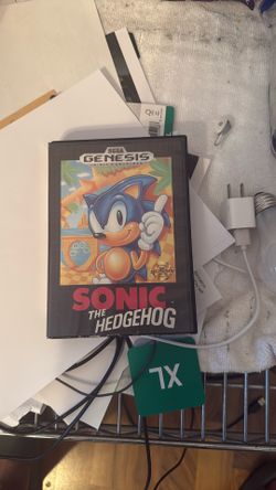 Sonic The Hedgehog Saga Genesis Console Video Game 