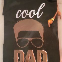 Black, Brown And White “Cool Dad” Bottle Holder