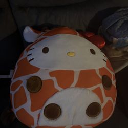 hello kitty giraffe squishmallow 