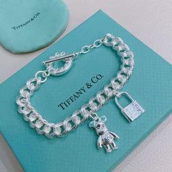 Tiffany bracelet with a vintage, distressed look