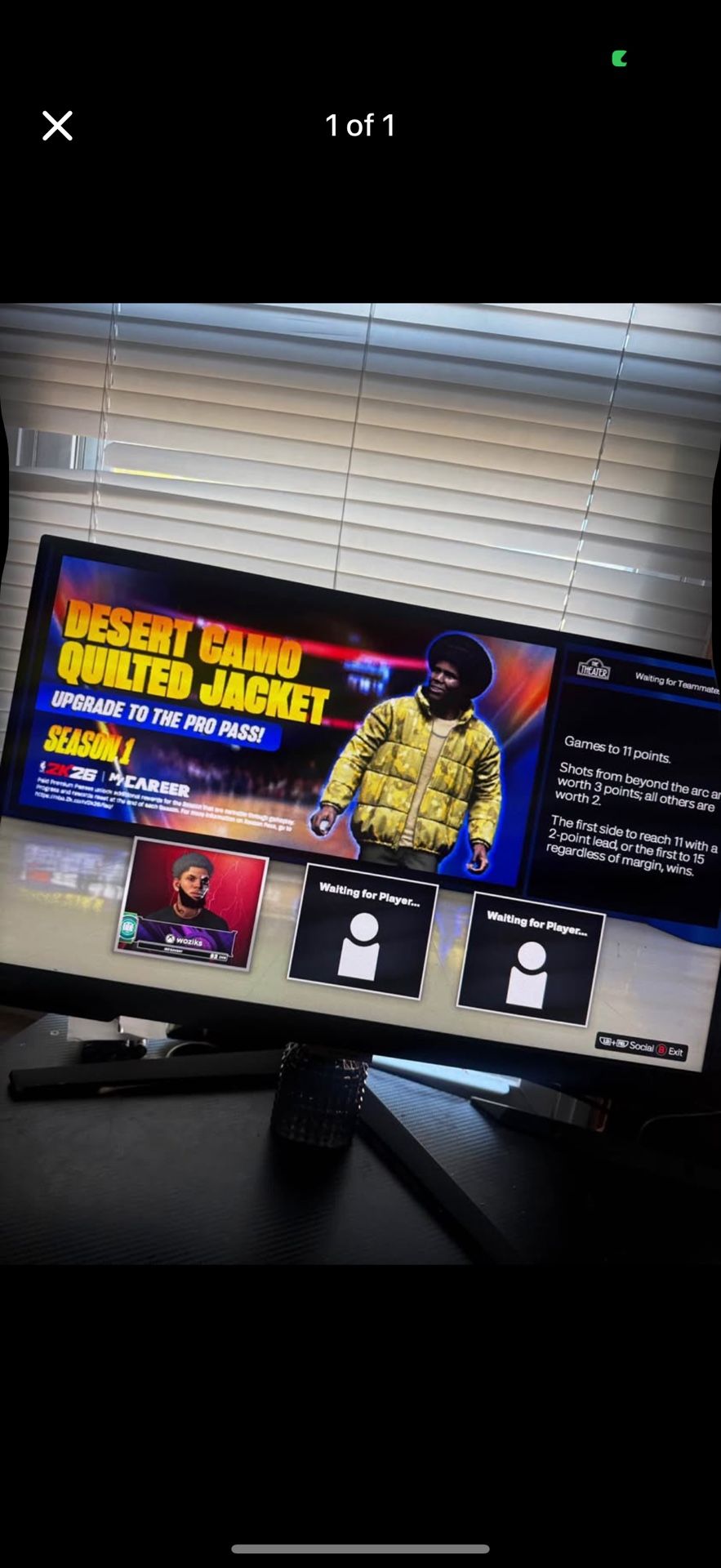 25 inch 240 HZ Samsung Odyssey G4 Monitor