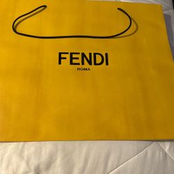 Fendi Paper Bag Original