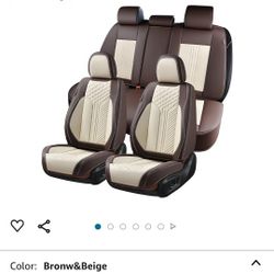 Leather Car Seat Covers (Waterproof)