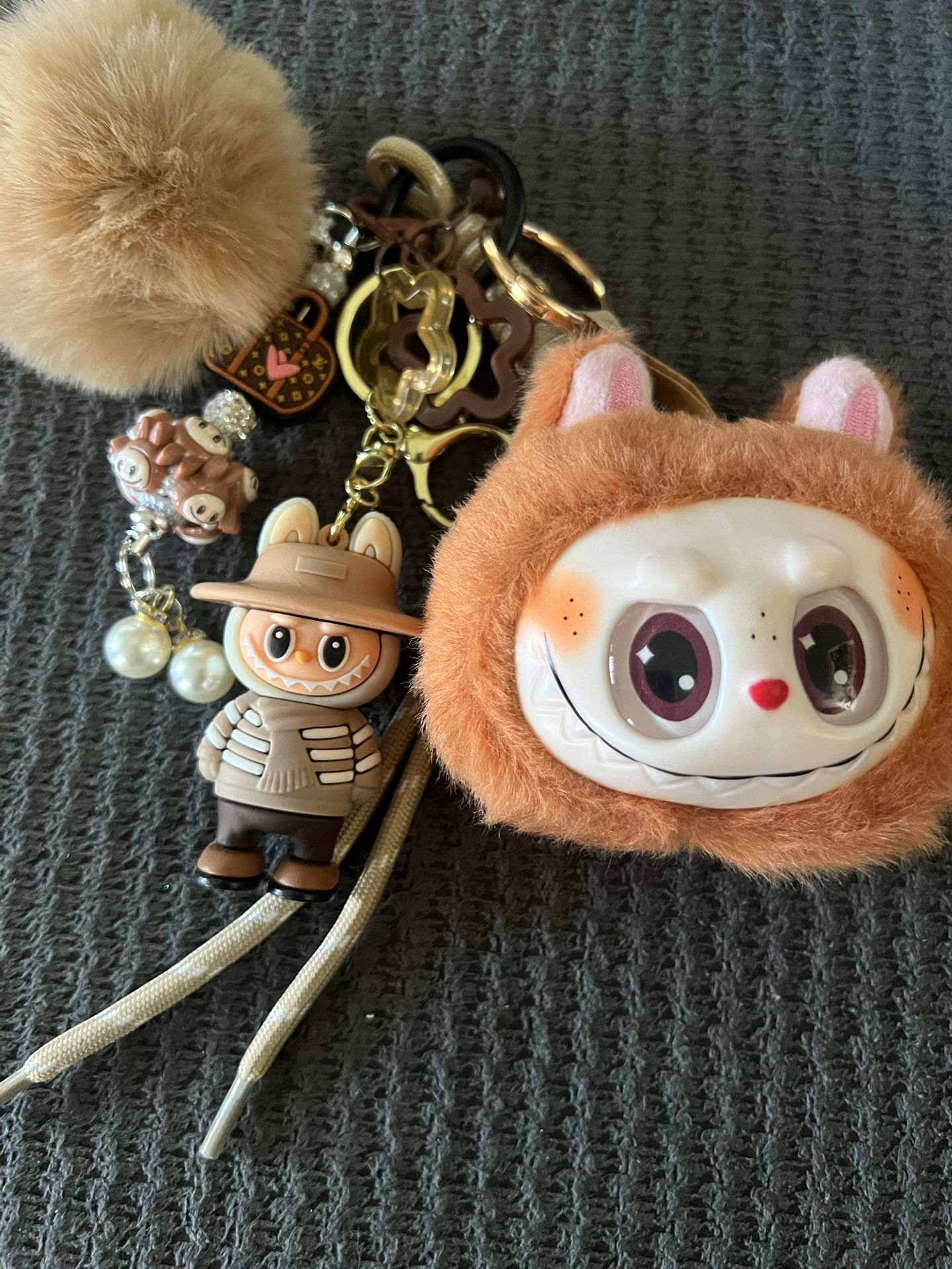 NEW Key Chains And Backpacks Charms