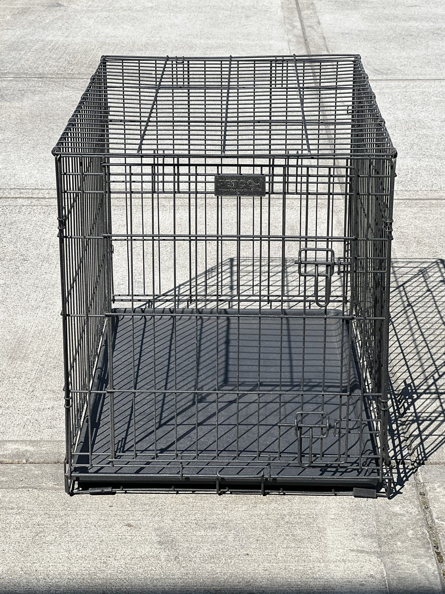 Petco Ultra Tough 2-Door Folding Dog Crate