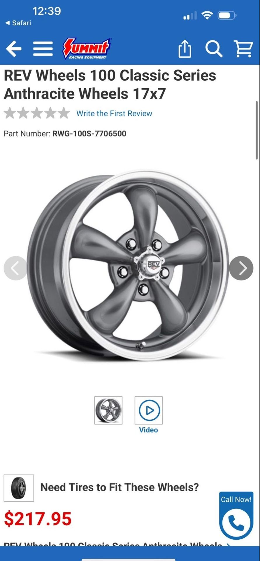 17 X 7,   Rev Classic  5 On 4 3/4    Chevy.     S10  BMW