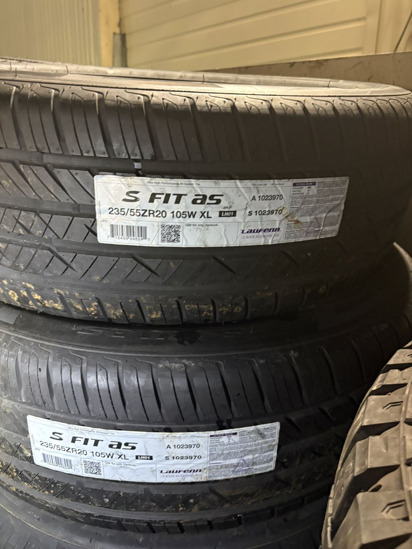 Brand New Tires (4) # 235/55ZR 20