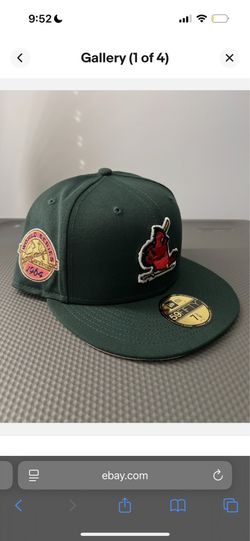 St Louis Cardinals Hat Club Green Eggs & Ham 1964 WS Pink UV 59FIFTY Size 7 3/8