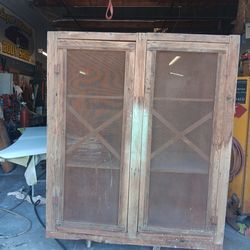 Old storage cabinet