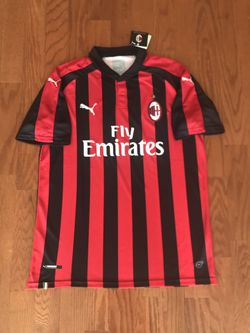AC Milan Soccer Jersey Italian Red Devils