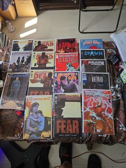 Mixed Comic Book Lot – Walking Dead, Spawn, Batman & More