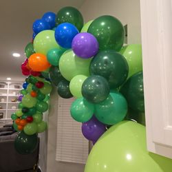 TMNT theme Ballon Arch
