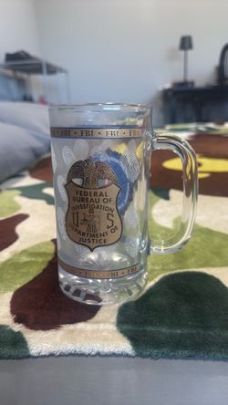 Department of Justice / Federal Bureau of Investigation Beer Mug