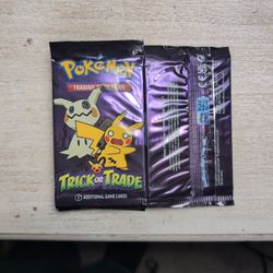 Trick Or Trade Pokemon Cards
