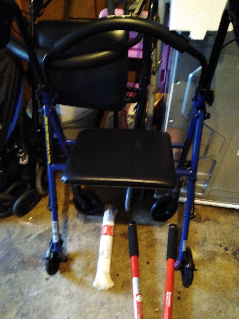 Two Rolling Walkers