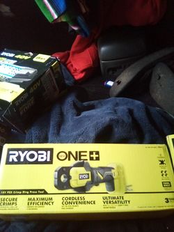 Ryobi pex crimp ring press tool