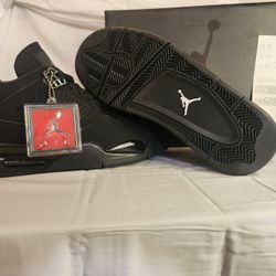 Jordan Retro 4 Black Cat 