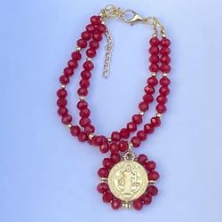 elegant religious bracelet