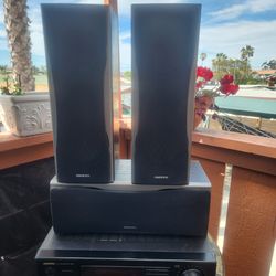 Onkyo Receiver TX-SV414 Pro Tuner Amplifier with universal Remote