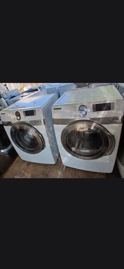 Samsung Front Load Washer and Dryer Set 2 months Warranty Delivery Installation Available