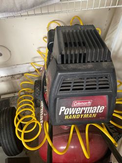 Coleman handyman power mate air compressor