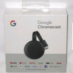 Google Cromecast Brand New Unopened 