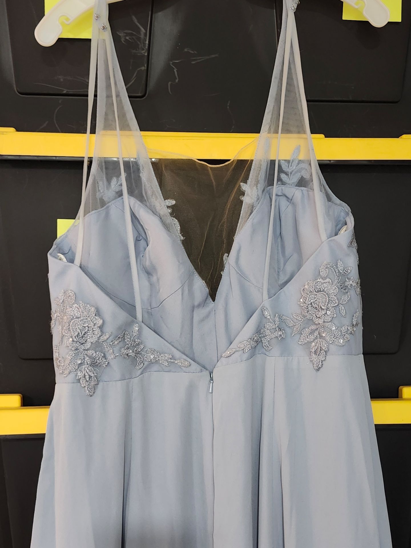 Blue formal dress
