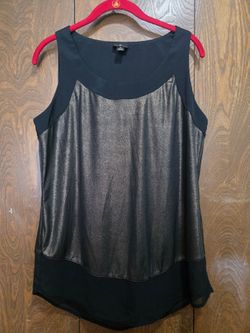 Black/Gold Blouse M
