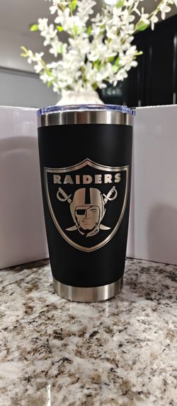 Custom Raiders tumbler
