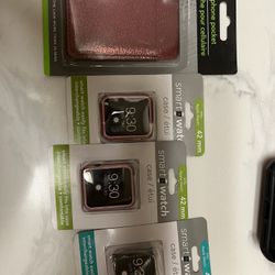 Apple iwatch protector and iPhone credit card holder