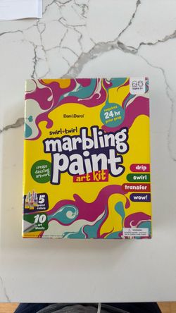 Marbling Paint Art Kit