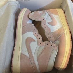 Nike Air Jordan 1 Retro OG High Washed Pink Women's Size 11W/9.5M FD2596-600