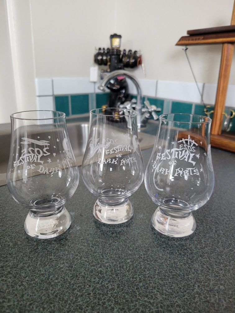 2023-2025 Festival Of Dark Arts Taster Glasses