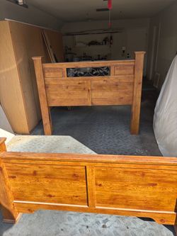Queen size bed frame