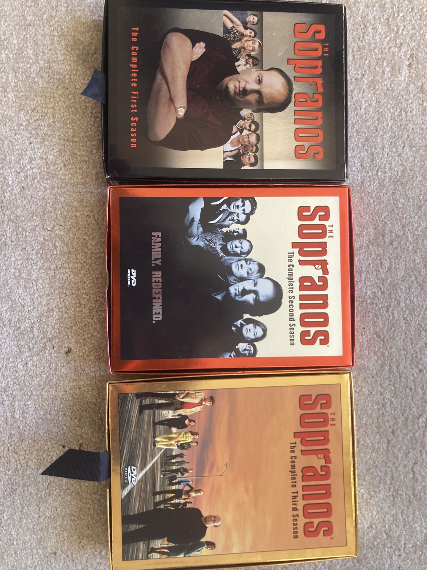 The Sopranos DVD’s - 3 Seasons - Like New
