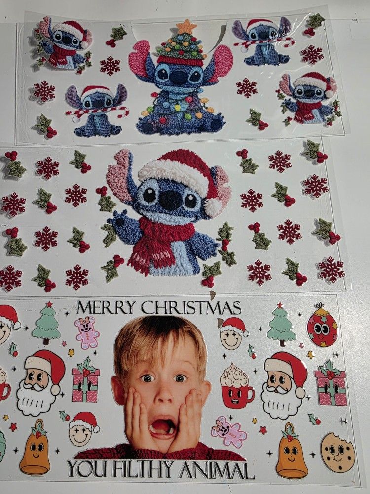 Different Characters 16oz Cup Wraps 