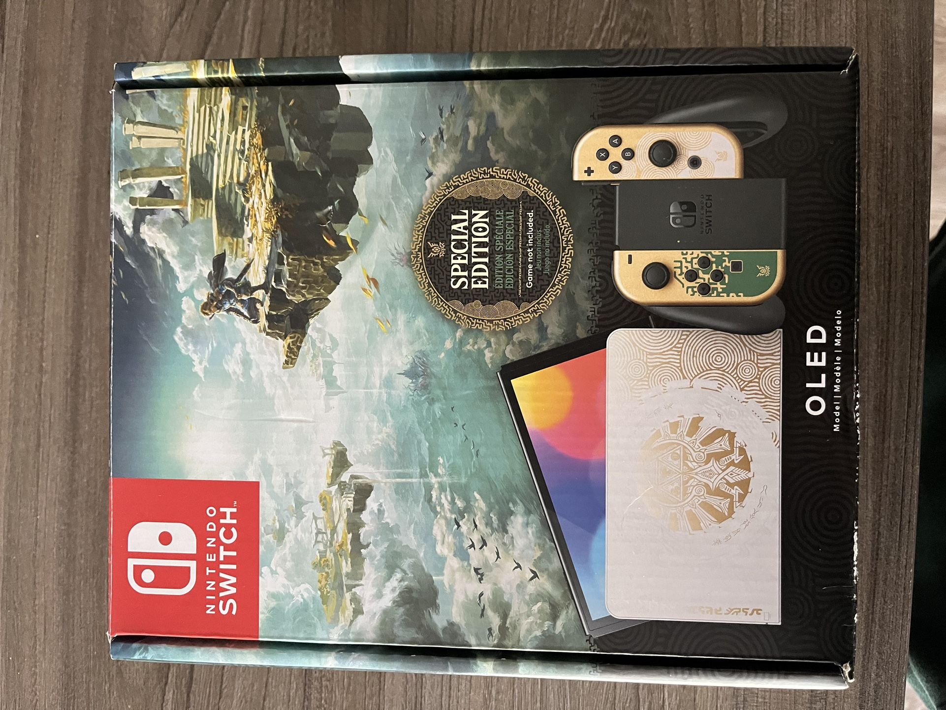 Nintendo Switch OLED Legend of Zelda Special Edition