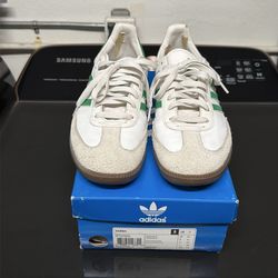 Men’s Adidas Originals Samba US 10 - White / Fairway / Gum