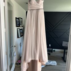 Hayley Paige wedding dress Size 12 Style No. 6456 Color: Ivory  Silhouette: A Line Condition: Great