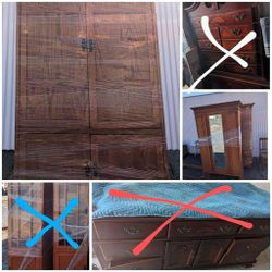 Multiple Refrigerators Armoires Queen Bed With Bluetooth Headboard