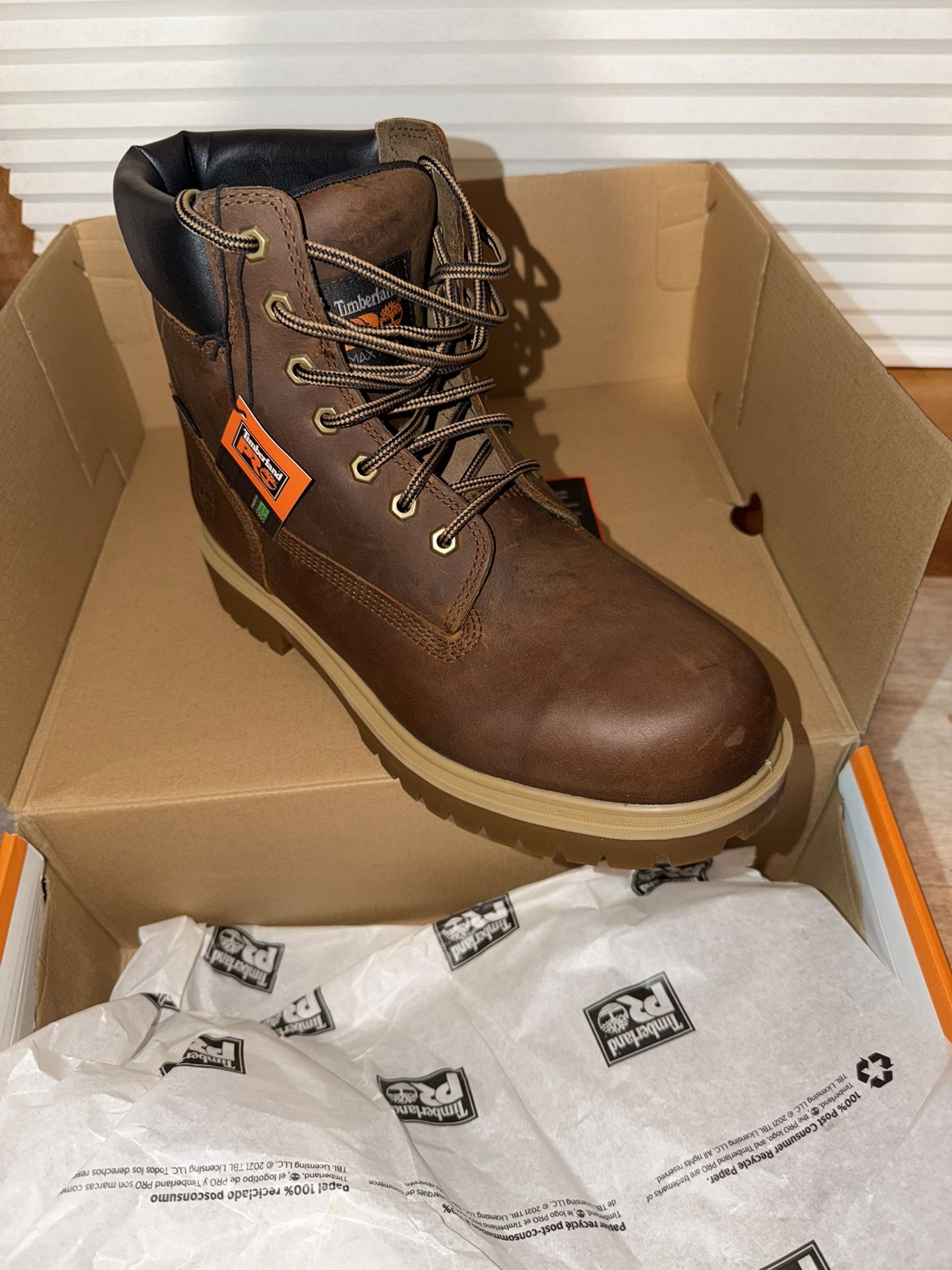 Timberland Steel toe Work Boots 10.5 NEW