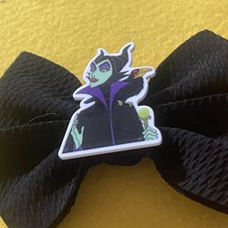 Maleficient Hair Bow