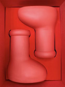MSCHF Big Red Boot Size 9