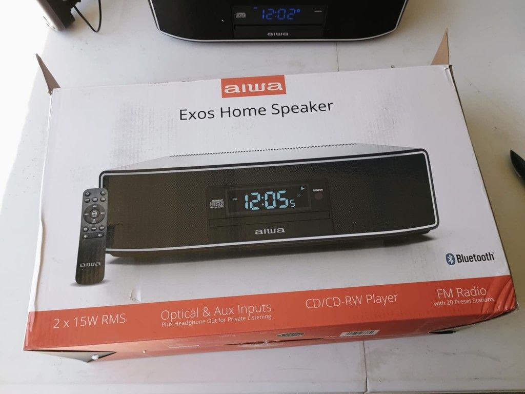Home Speaker Audio System CD Player With Bluetooth