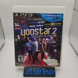 Yoostar 2: In the Movies (Sony PlayStation 3/PS3, 2011) - CIB -