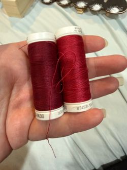 Sewing thread - 2 rolls