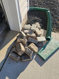 Outside bricks