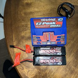Traxxas Batteries And Dual Traxxas Charger